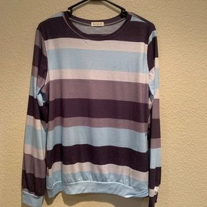 Long Sleeve Cotton/poly top